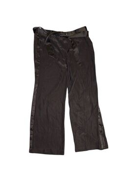 Women’s NWT Equipment Black Straight Leg Silk Pants